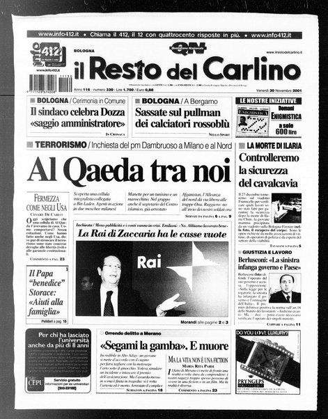 Il Resto del Carlino : giornale dell'Emilia